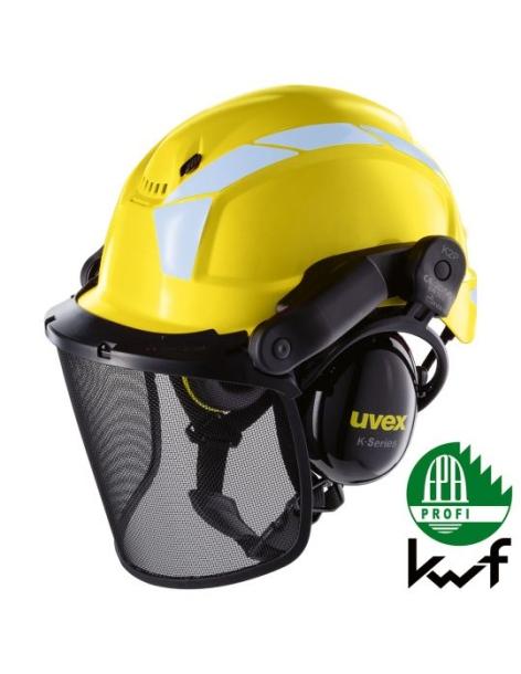 Casco kit forestale Pheos Forestry giallo/grigio Uvex Safety  -  - Protezione Testa e Collo