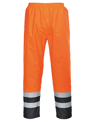 Pantaloni S486 Traffic bicolore Hi-Vis Portwest  - Portwest - Pantaloni da lavoro