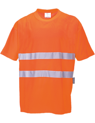 T-shirt Cotton Comfort Hi-Vis  - Portwest - Abbigliamento da lavoro