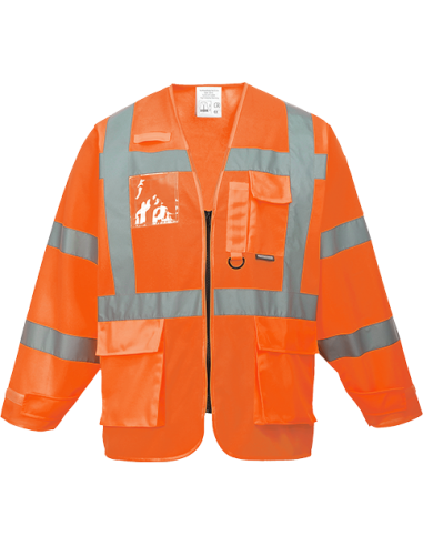 Giacca Executive Hi-Vis  - Portwest - Abbigliamento da lavoro alta visibilità