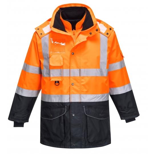Giacca da lavoro S426 - 7 in 1 - Portwest impermeabile alta visibilità  - Portwest - Abbigliamento da lavoro alta visibilità