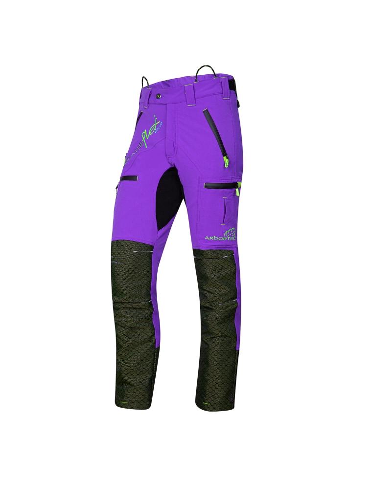 Pantaloni antitaglio BreatheFlex Pro Freestyle Purple classe 1 Arbortec  - Arbortec - Pantaloni tree climbing